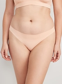 View large product image 5 of 6. Low-Rise No-Show Thong