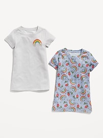 View large product image 3 of 3. Printed Nightgown 2-Pack for Toddler Girl & Baby