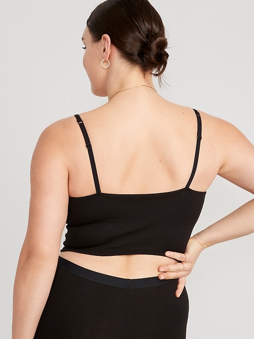 Image number 5 showing, Rib-Knit Brami Top