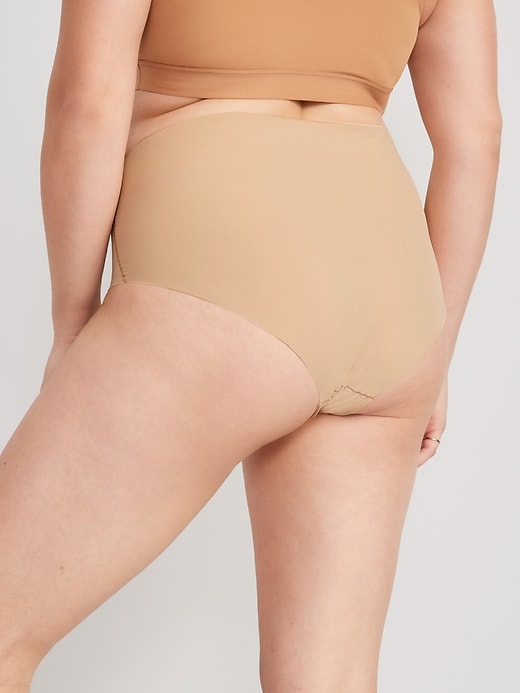 Image number 5 showing, High-Waisted No-Show Brief Underwear