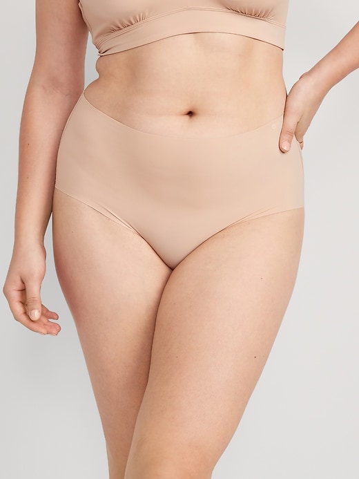 Image number 5 showing, High-Waisted No-Show Brief Underwear
