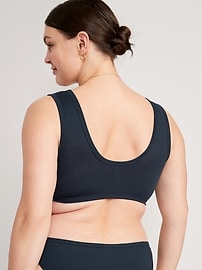 View large product image 6 of 8. Rib-Knit Bralette Top