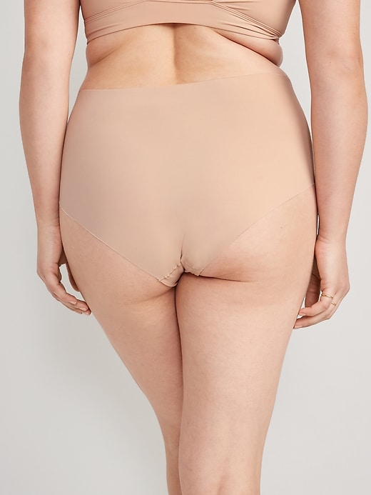 Image number 6 showing, High-Waisted No-Show Brief Underwear
