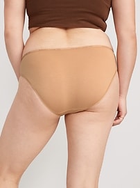 View large product image 6 of 8. High-Waisted Logo Graphic Bikini Underwear