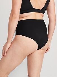 View large product image 6 of 8. High-Waisted No-Show Bikini Underwear