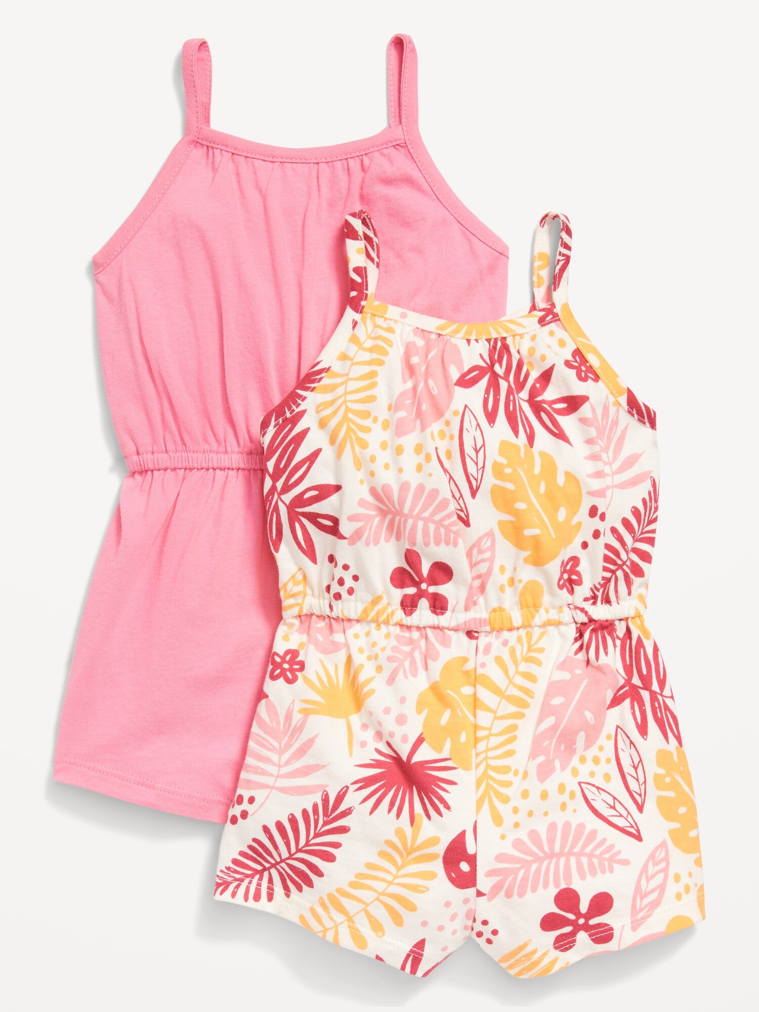 2Pack JerseyKnit Romper for Baby Old Navy