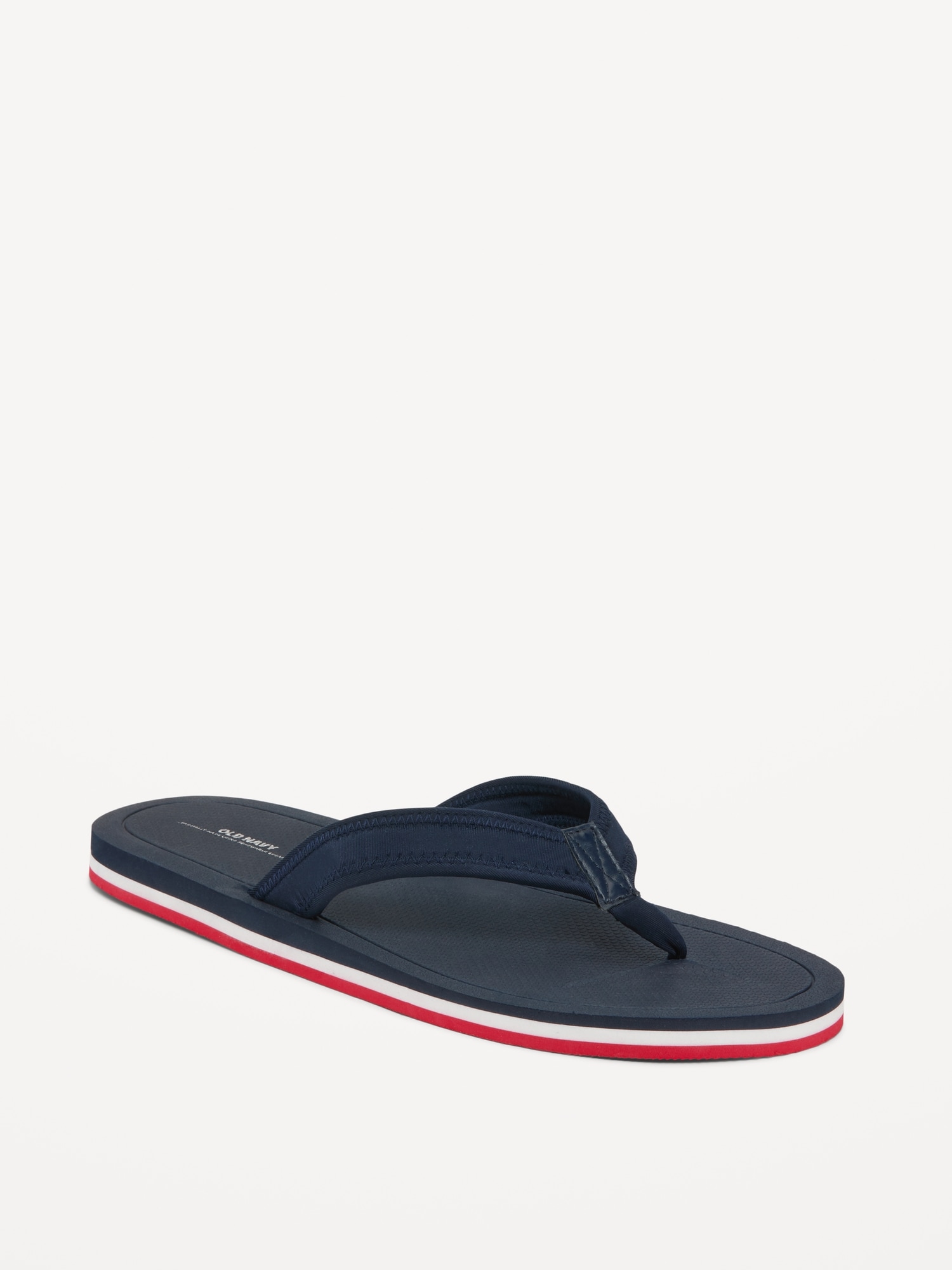 Old Navy Flip-Flop Sandals for Men blue. 1