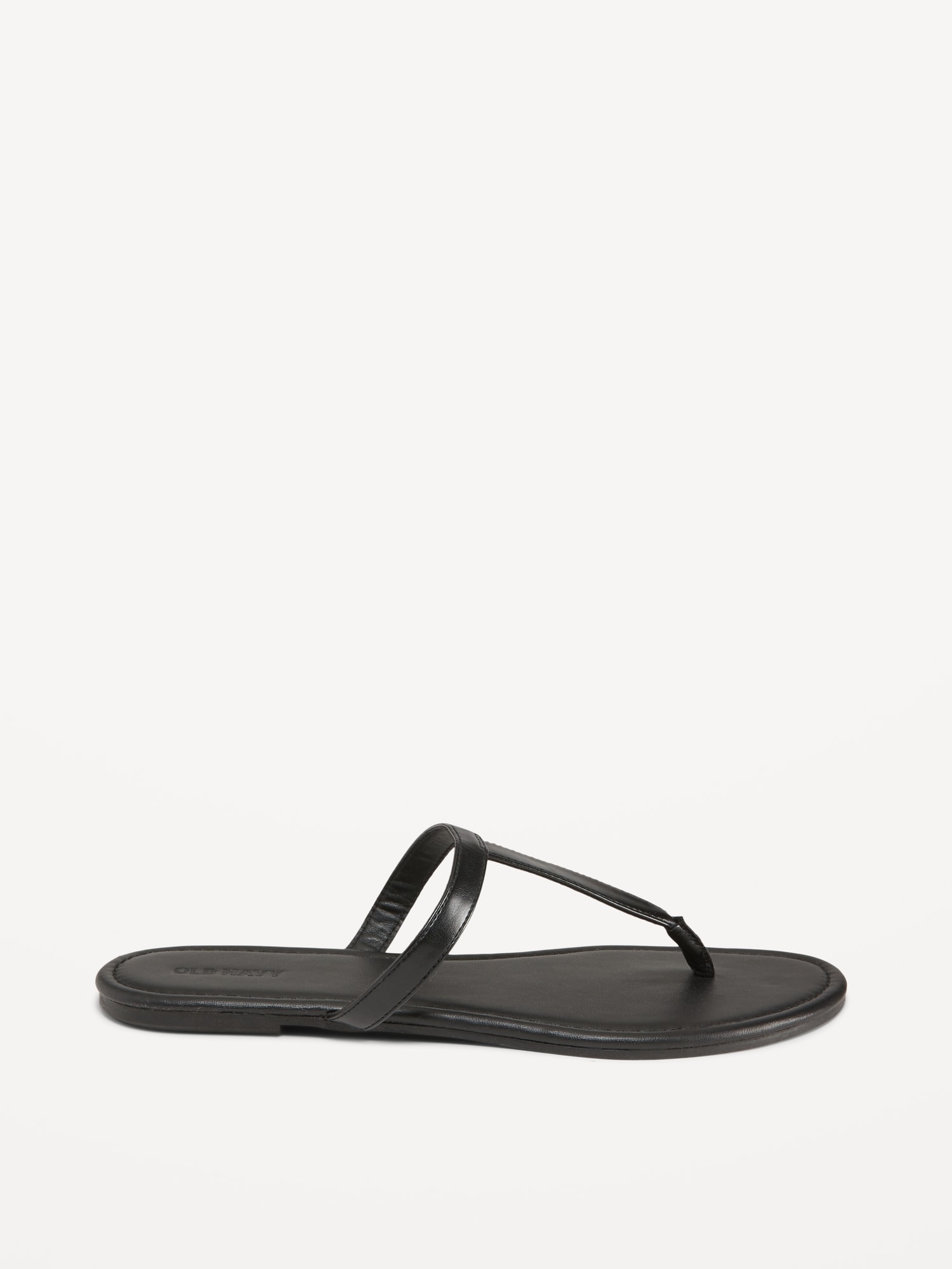 Faux-Leather T-Strap Sandals for Women | Old Navy