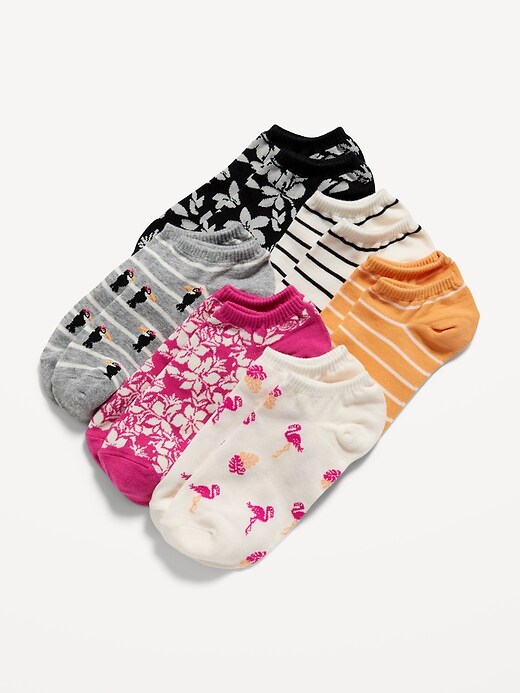 Old Navy Novelty Ankle Socks 6-Pack for Women. 15