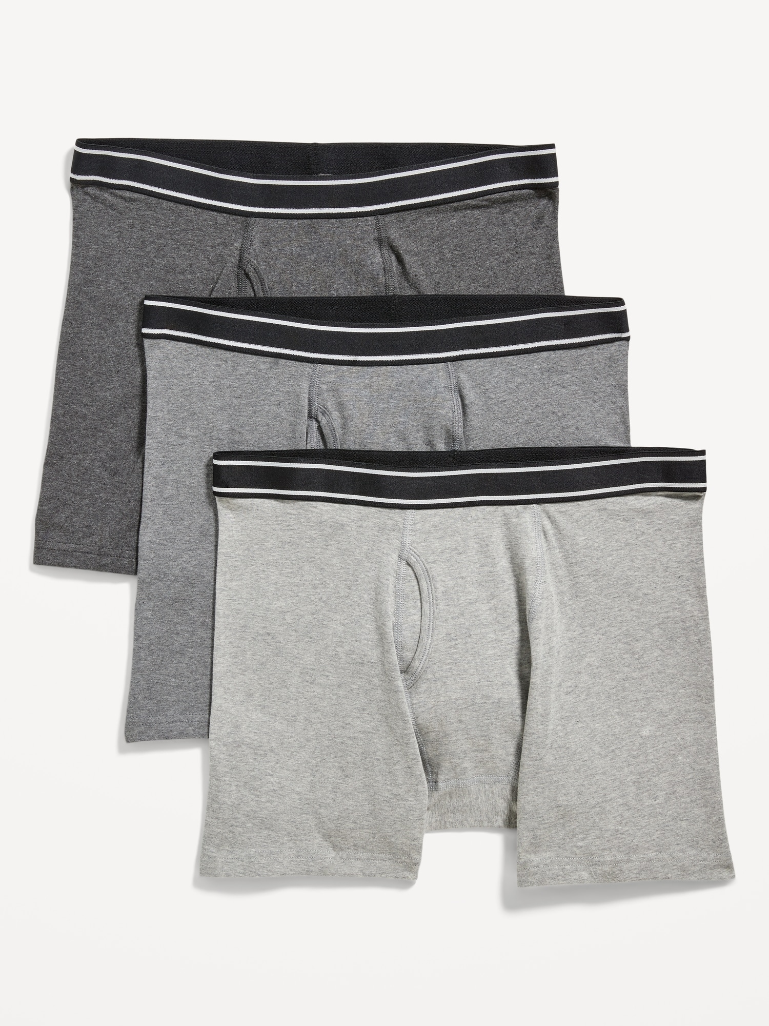 Old Navy Go-Dry Cool Performance Boxer-Brief Underwear 3-Pack for Men --  5-inch inseam