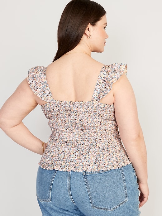 Image number 8 showing, Fitted Ruffle Top