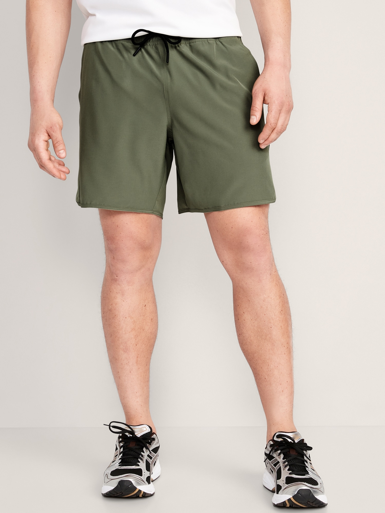 Old Navy StretchTech Rec Swim-to-Street Shorts -- 7-inch inseam green. 1