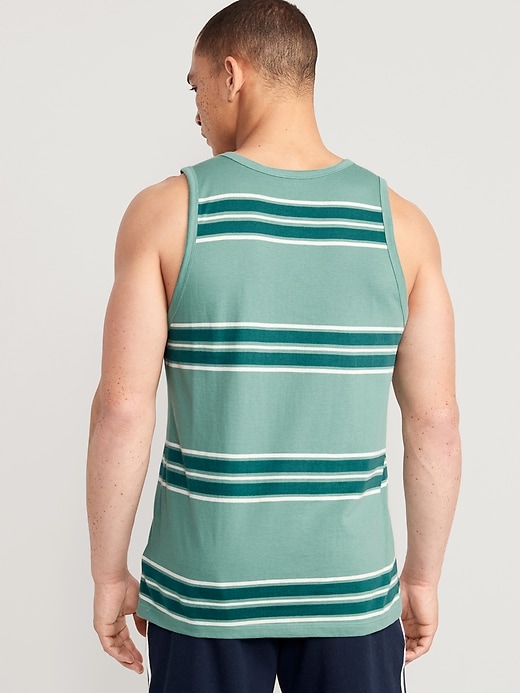 Image number 2 showing, Striped Soft-Washed Tank Top