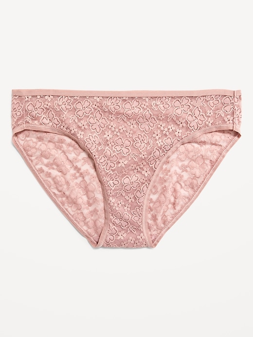 Image number 4 showing, Lace Bikini Underwear