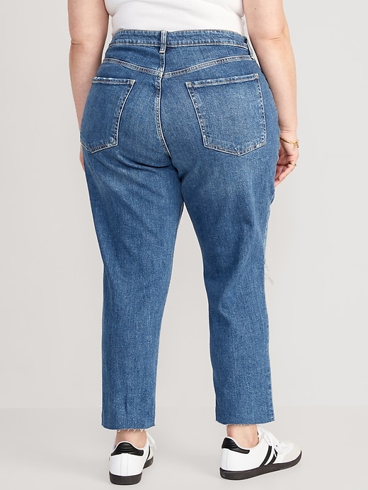 Image number 8 showing, Curvy High-Waisted OG Straight Ankle Jeans for Women