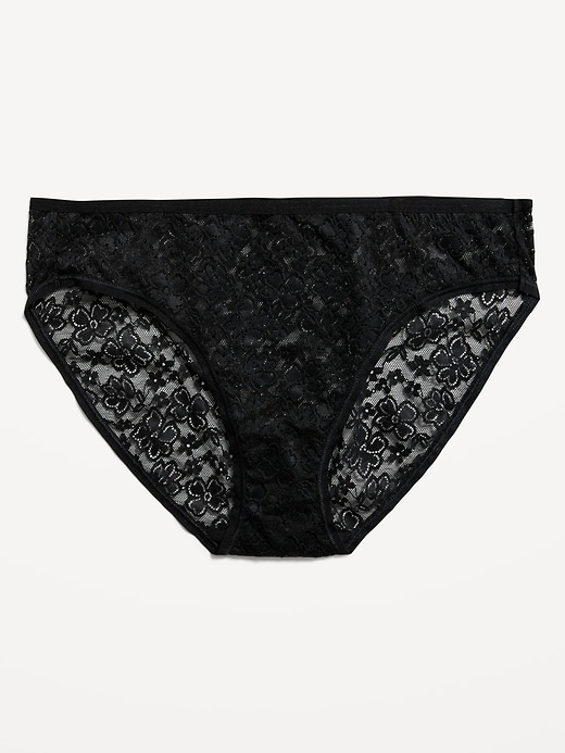 Image number 4 showing, Lace Bikini Underwear