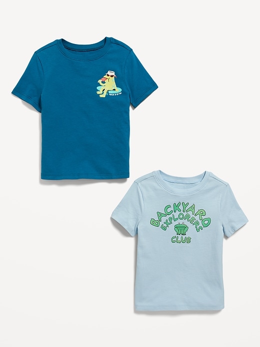 Old Navy 2-Pack Unisex Graphic T-Shirt for Toddler