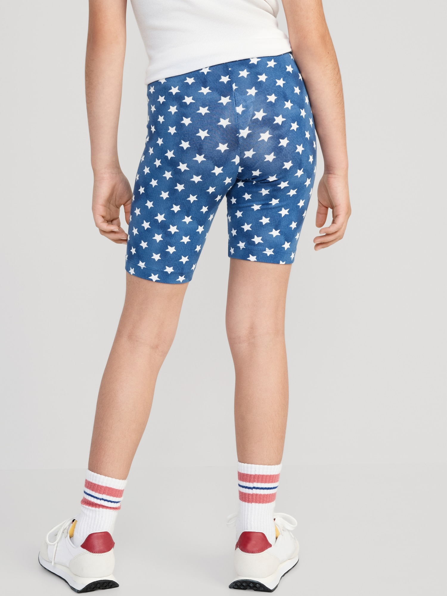 Printed Long Biker Shorts for Girls | Old Navy