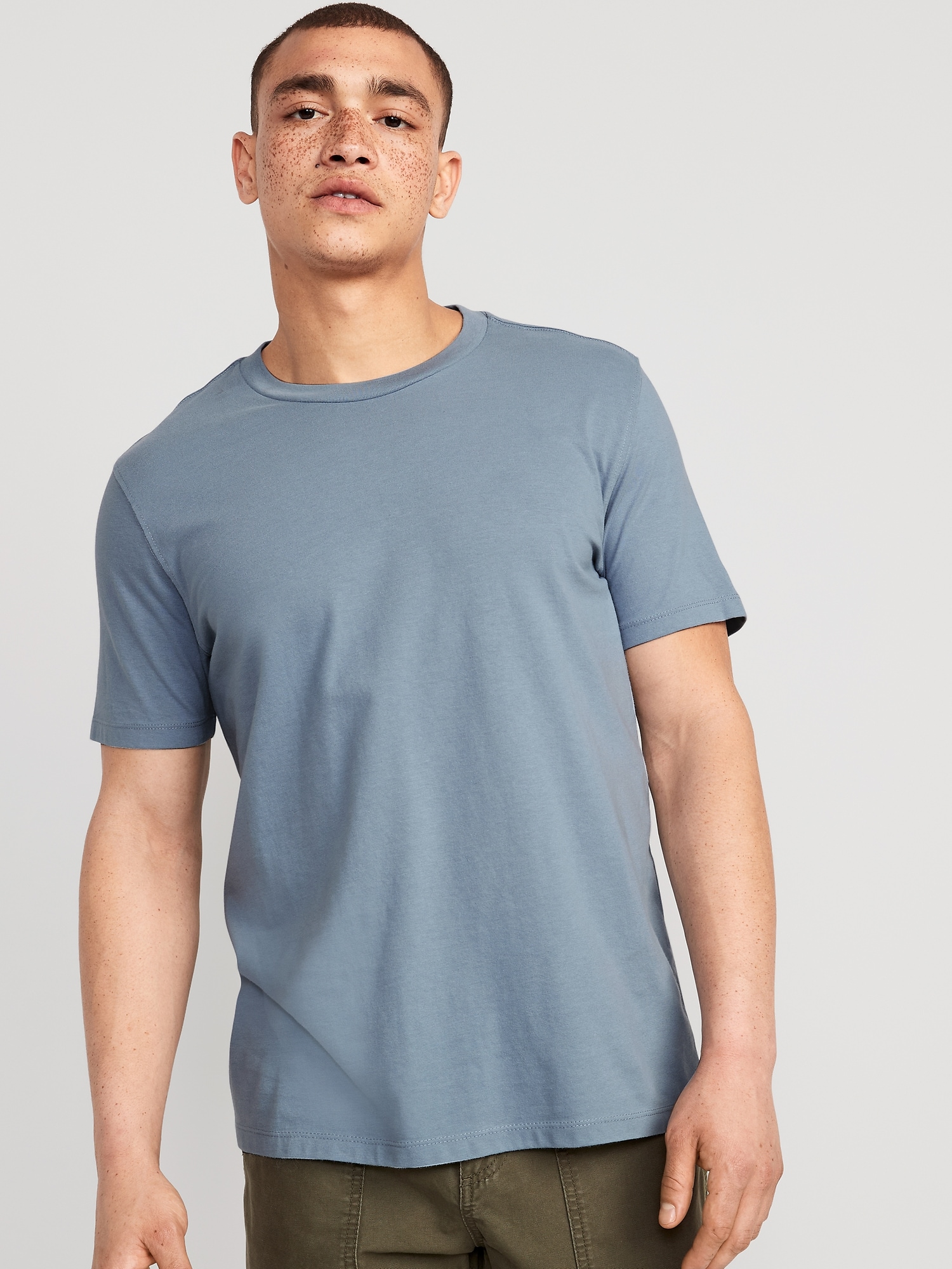 Old Navy Crew-Neck T-Shirt for Men blue. 1