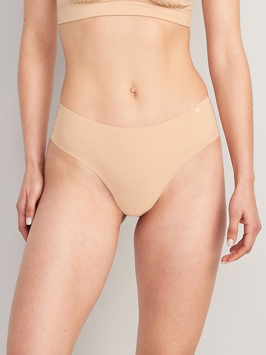 View large product image 1 of 7. Low-Rise No-Show Hipster Underwear