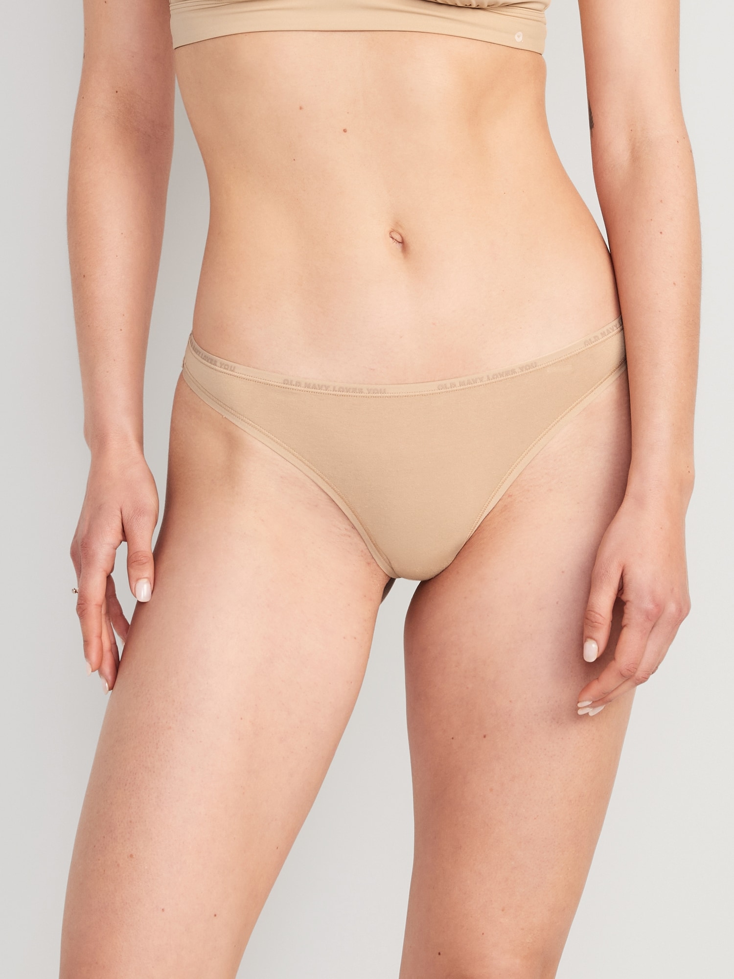 Gap Body Women's Logo Comfort Bikini Underwear Gpw01075 In True Navy