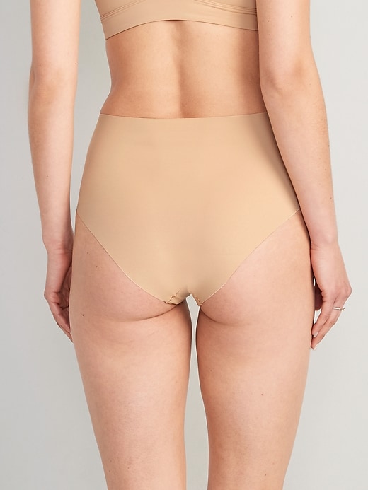 View large product image 2 of 7. High-Waisted No-Show Bikini Underwear