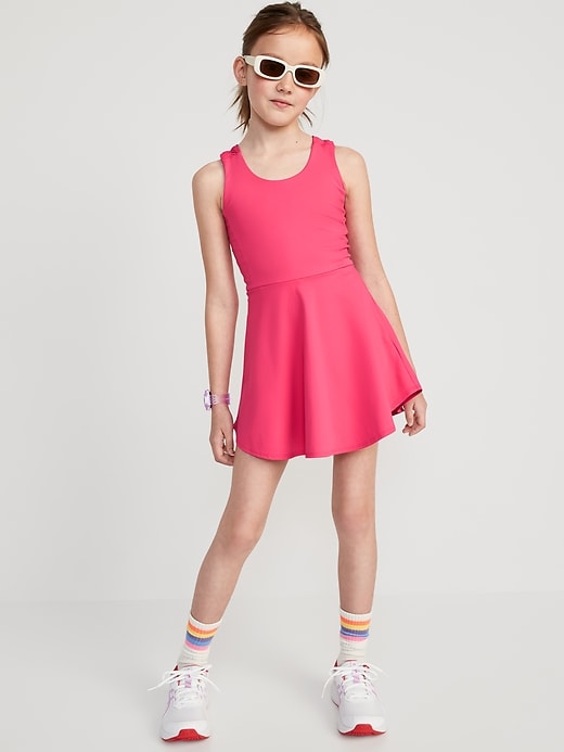 View large product image 1 of 3. PowerSoft Sleeveless Performance Dress for Girls