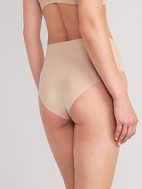Image number 2 showing, High-Waisted No-Show Brief Underwear