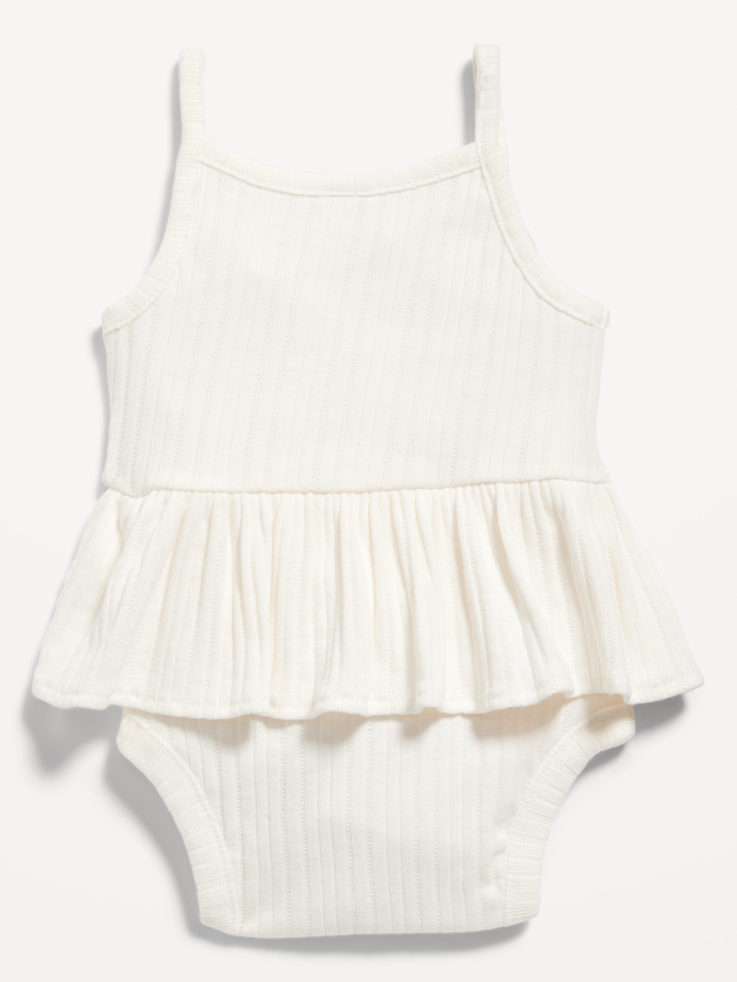 Pointelle Knit bodysuit