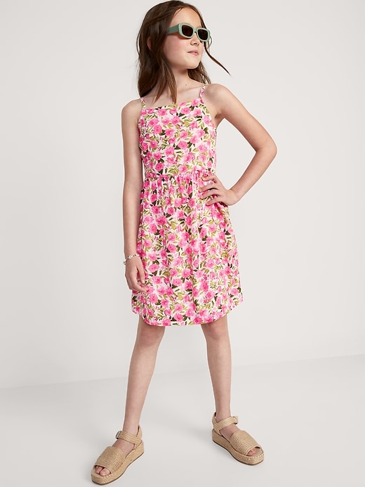 Printed Fit & Flare Cami Dress for Girls | Old Navy