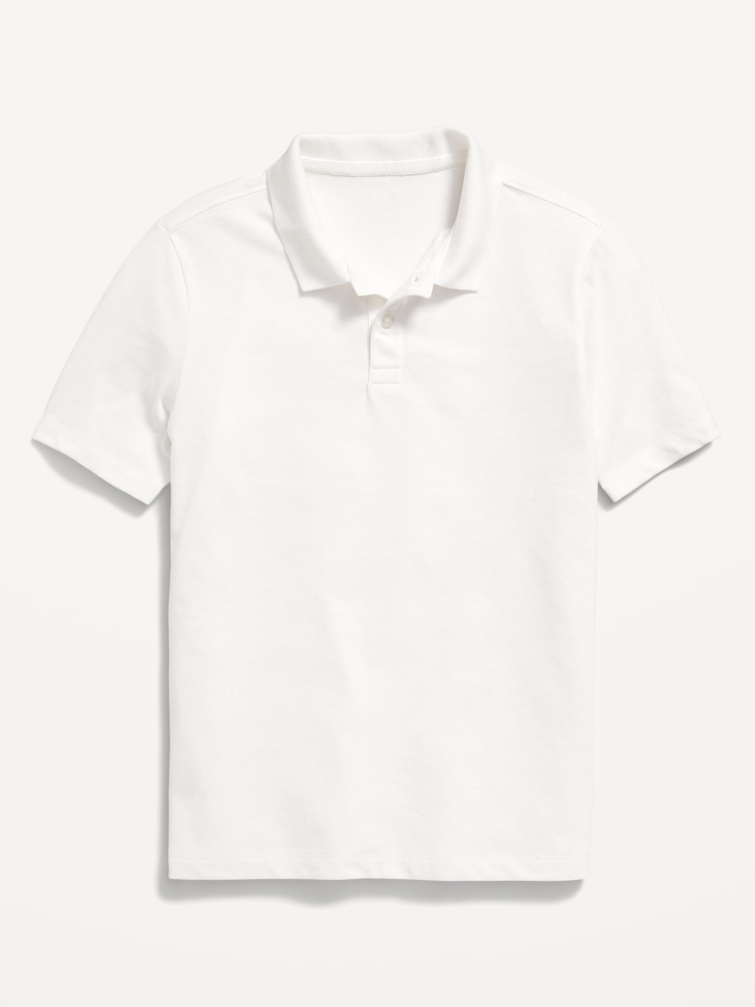 Old Navy School Uniform Jersey-Knit Polo Shirt for Boys white. 1