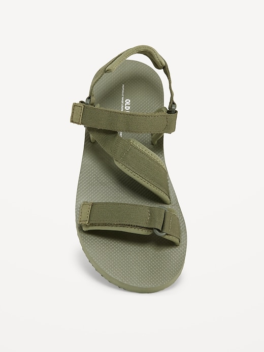View large product image 2 of 5. Webbed Canvas Strap Utility Sandals for Boys
