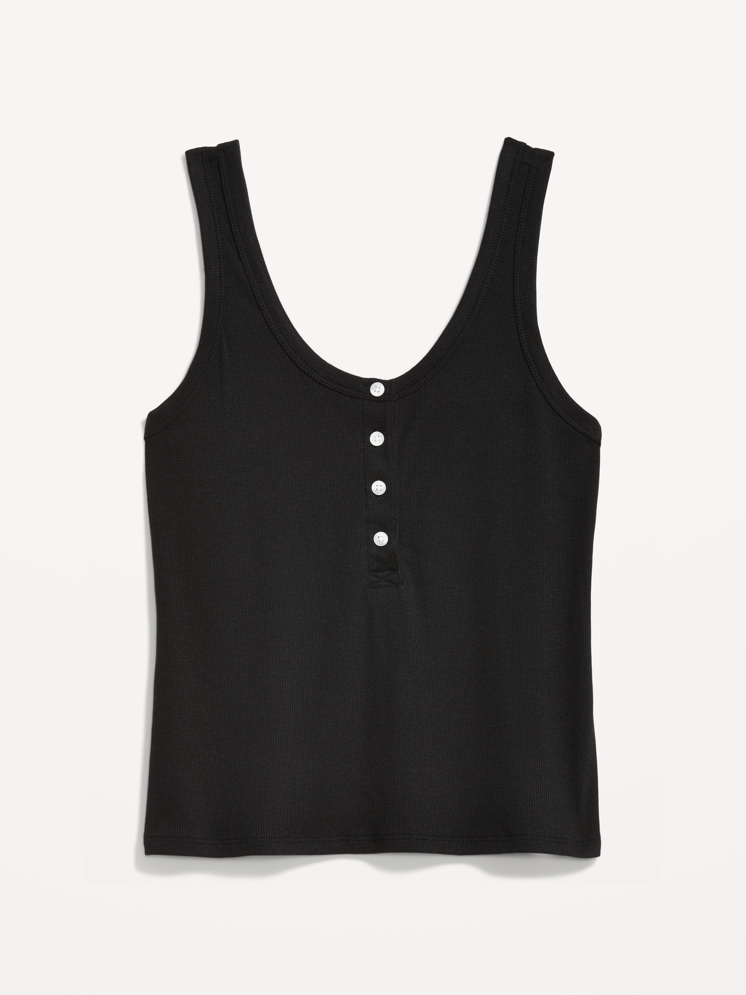 UltraLite Rib-Knit Henley Lounge Tank Top | Old Navy