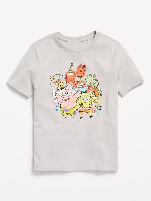 View large product image 1 of 2. SpongeBob SquarePants™ Gender-Neutral T-Shirt for Kids