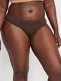 View large product image 7 of 8. High-Waisted Logo Graphic Bikini Underwear
