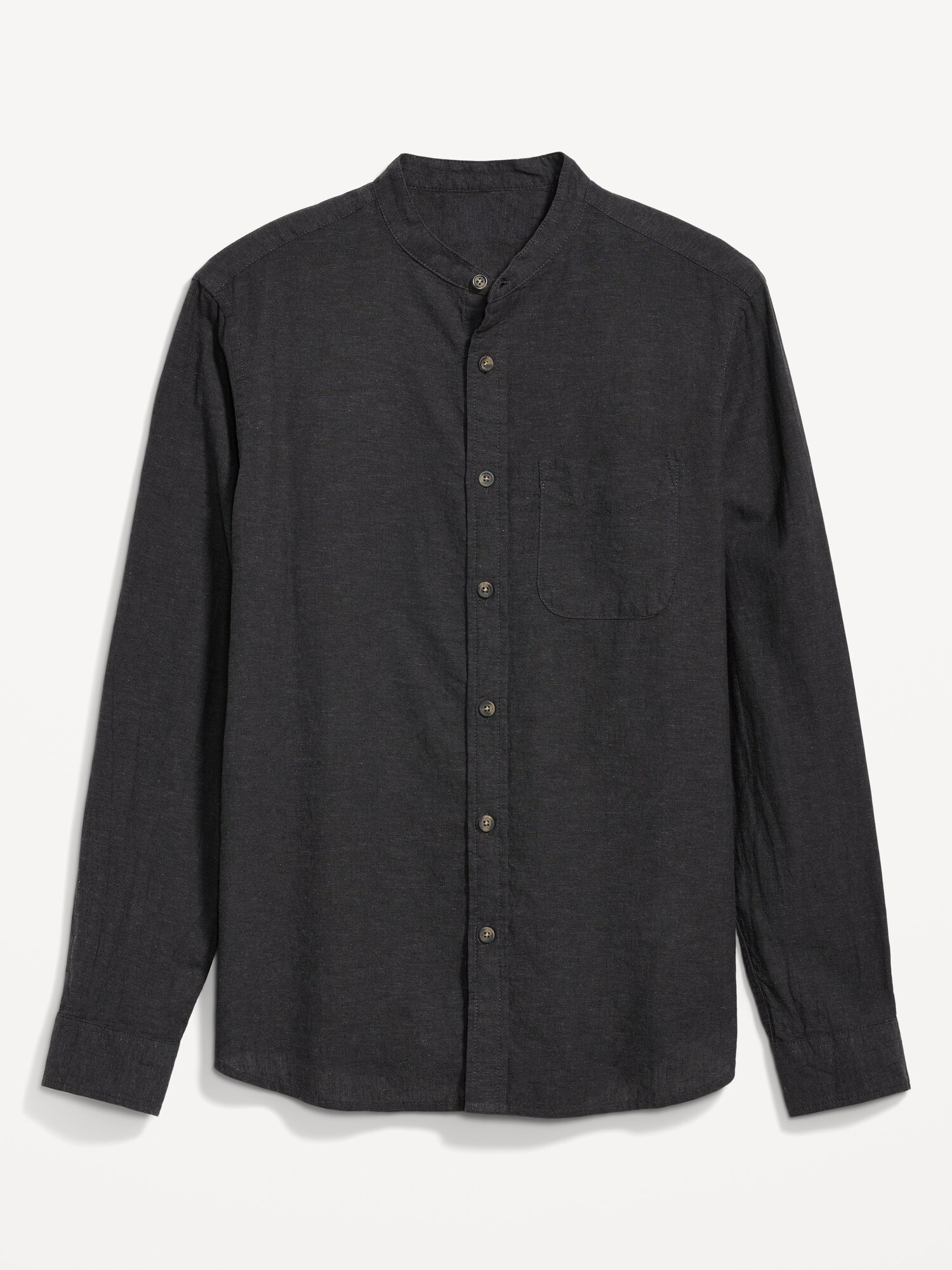 Linen blend pocket shirt old navy