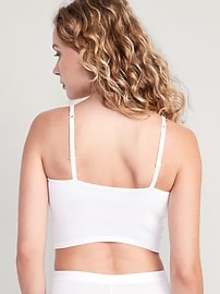 Image number 2 showing, Rib-Knit Brami Top