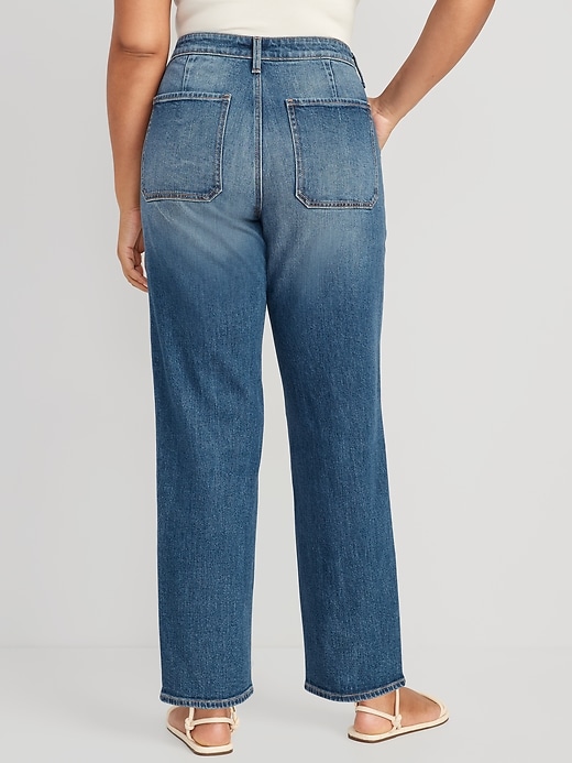 Image number 6 showing, High-Waisted OG Loose Utility Jeans