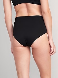 Image number 2 showing, High-Waisted No-Show Brief Underwear