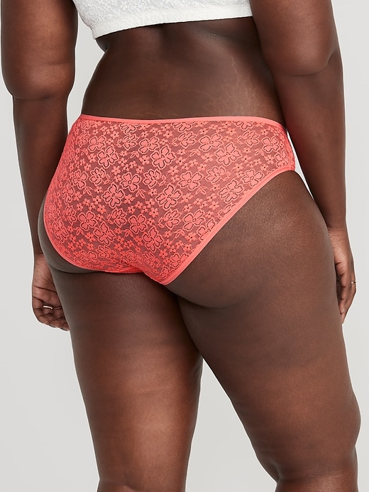 Image number 8 showing, Lace Bikini Underwear