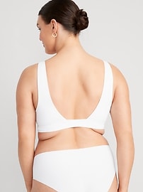 View large product image 6 of 8. V-Neck No-Show Bralette Top