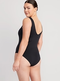 View large product image 5 of 7. Seamless V-Neck Tank Bodysuit