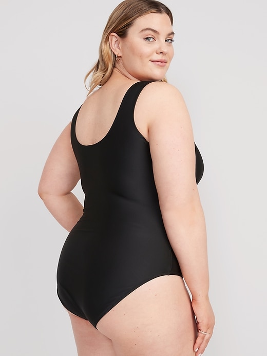 Image number 8 showing, Cutout-Front One-Piece Swimsuit