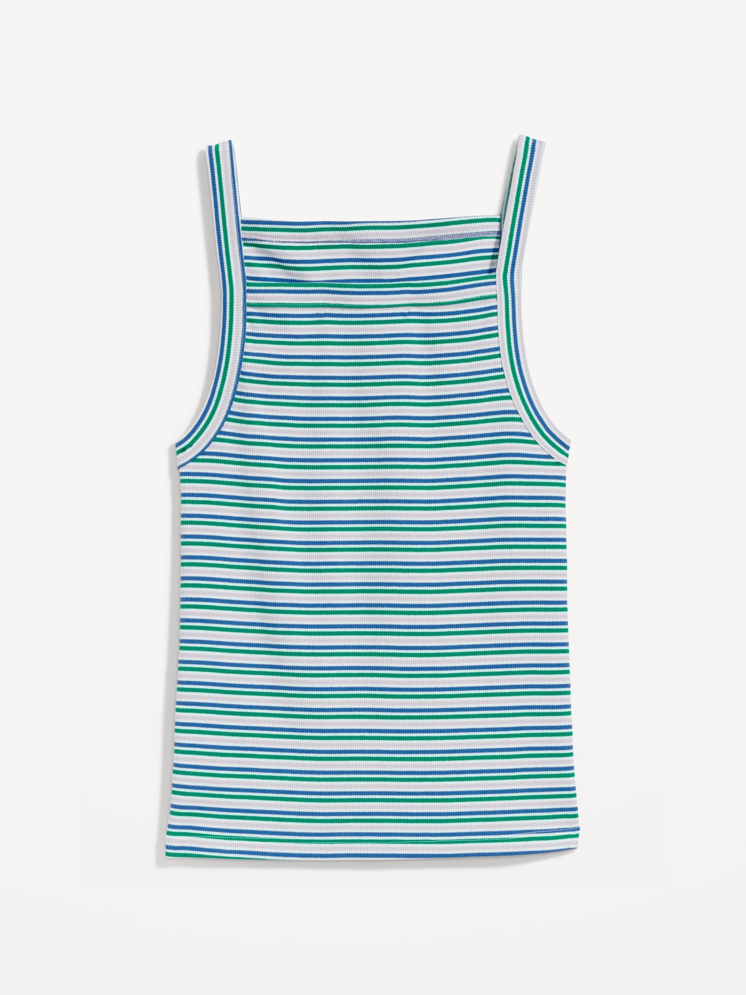 Fitted Rib-Knit Tank Top for Women, Old Navy