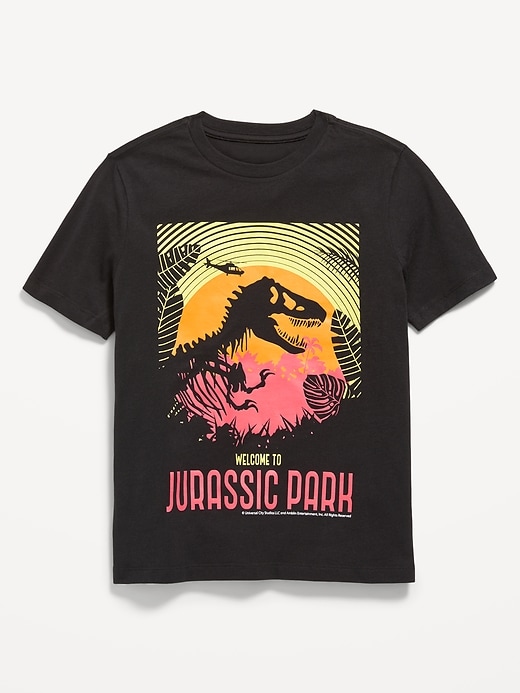 View large product image 1 of 2. Jurassic Park™ Gender-Neutral Graphic T-Shirt for Kids