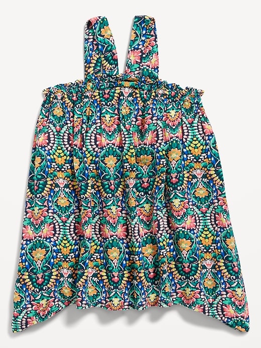 View large product image 1 of 2. Sleeveless Printed Swing Dress for Baby