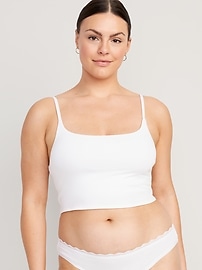 View large product image 3 of 6. Scoop-Neck Brami Top