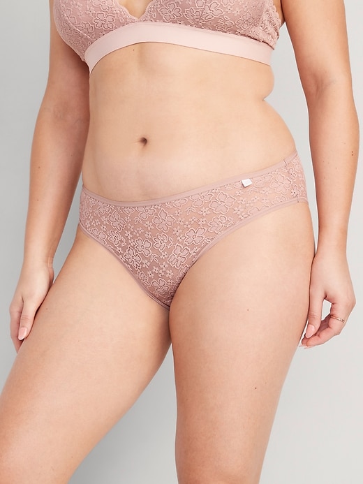 Image number 5 showing, Lace Bikini Underwear