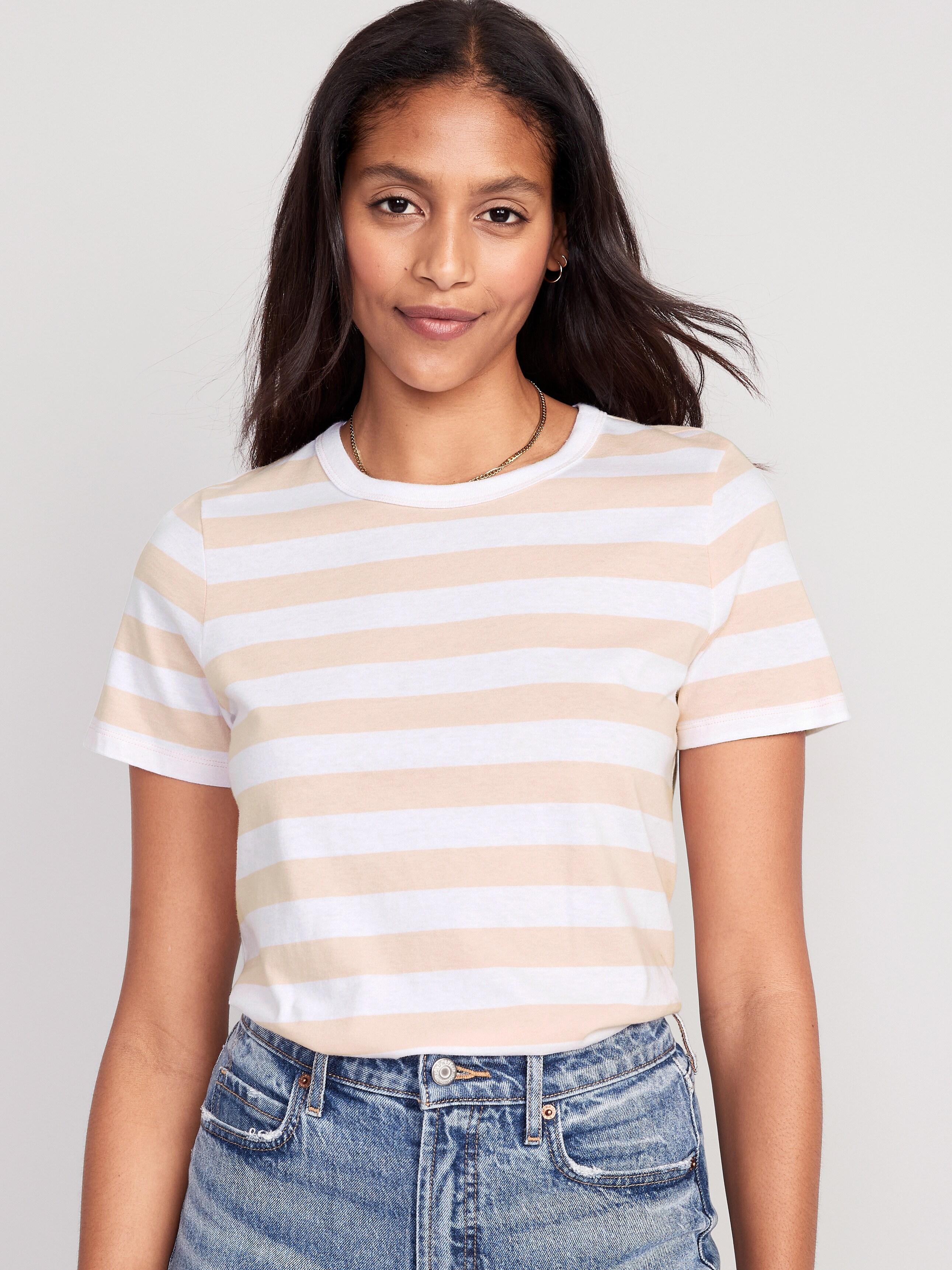 EveryWear Striped T-Shirt for Women | Old Navy