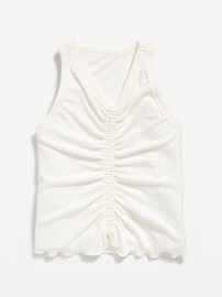 View large product image 3 of 4. UltraLite Ruched Cropped Tank Top for Girls